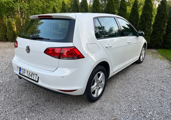 Volkswagen Golf cena 37300 przebieg: 159000, rok produkcji 2014 z Rybnik małe 154